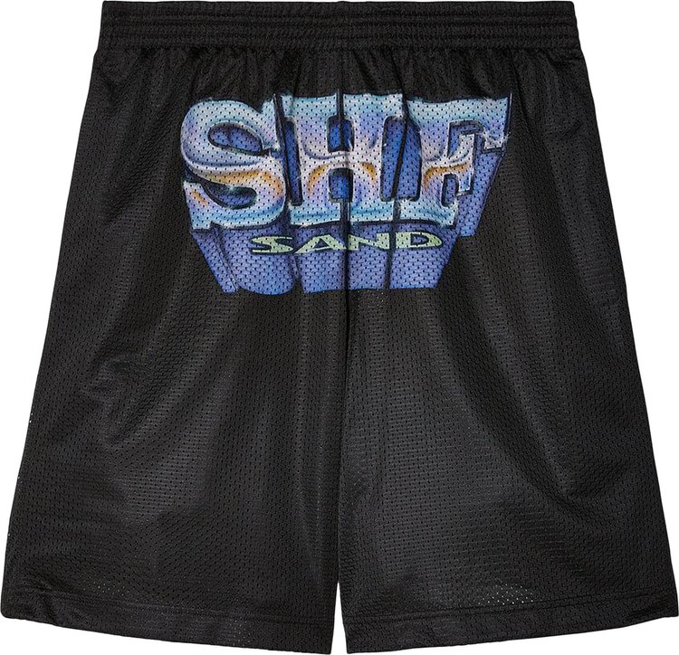 Sky High Farm Workwear Sand Mesh Shorts Black