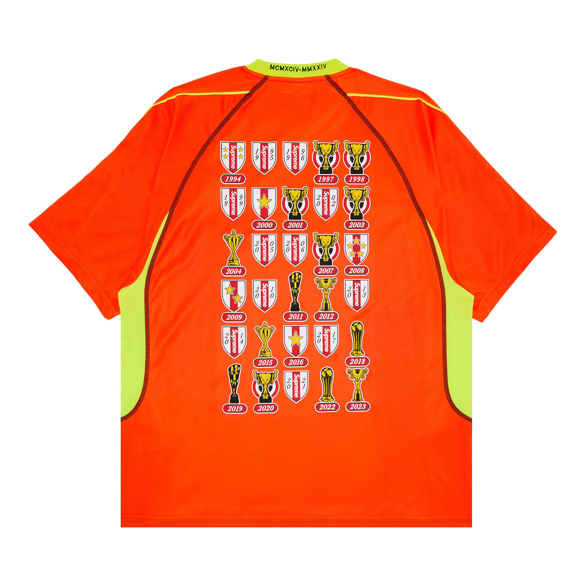 大割引 Buy Supreme Jacquard Soccer Jersey 'Orange' - SS24KN31 トップス