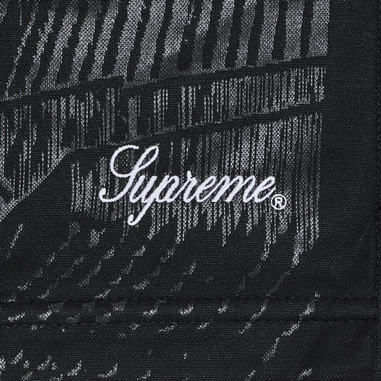 Supreme Jacquard Soccer Short Black