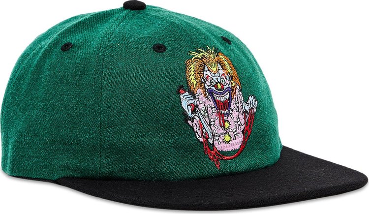 Supreme Clown 6 Panel Green