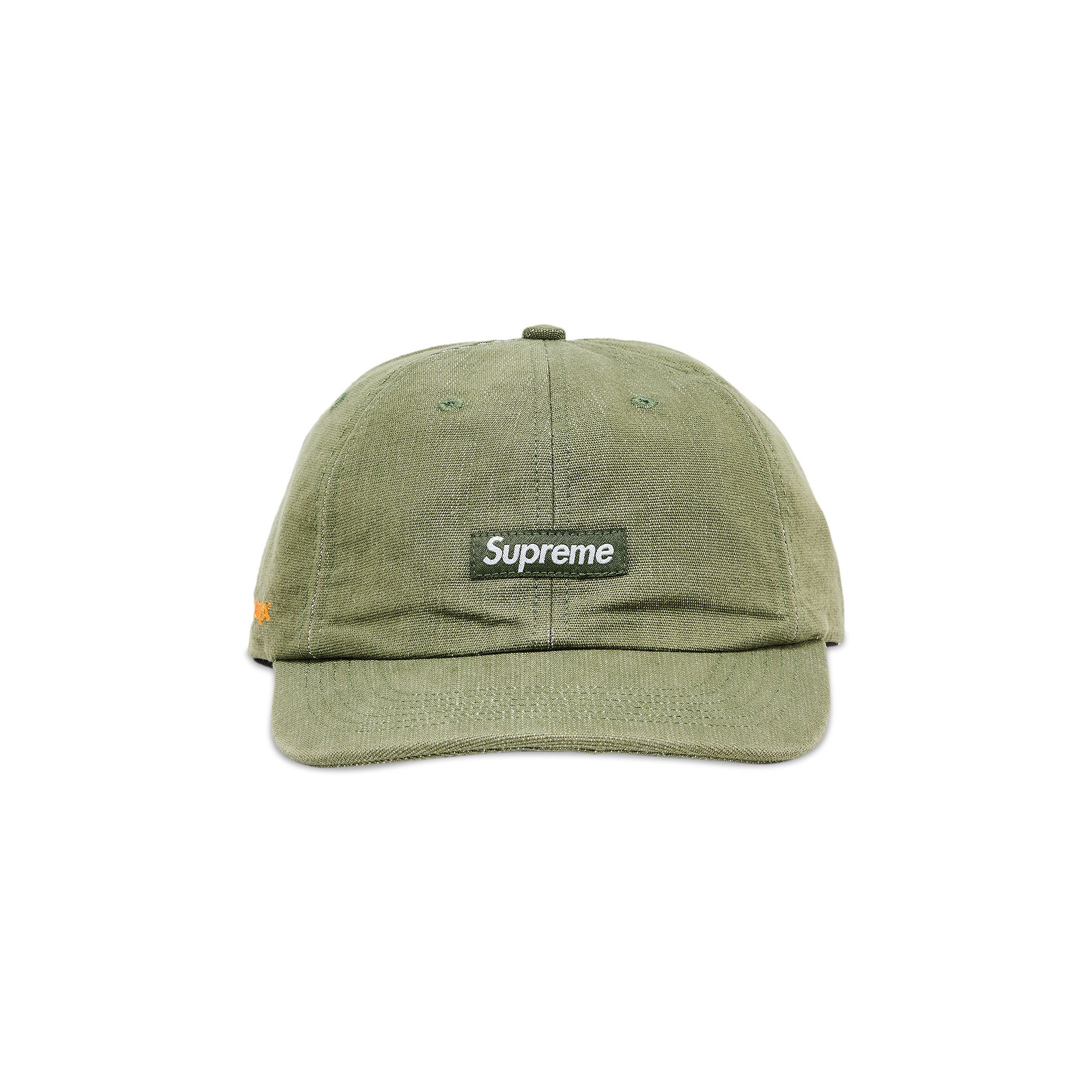 GREEN【在庫あり】SUPREME 24SS CORDURA SMALL BOX 6-PANEL CAP Buy Supreme Cordura Denim Small Box 6-Panel 'Green