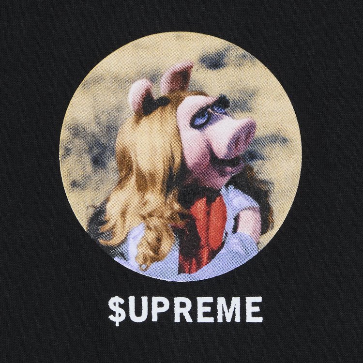 Supreme Miss Piggy Tee Black