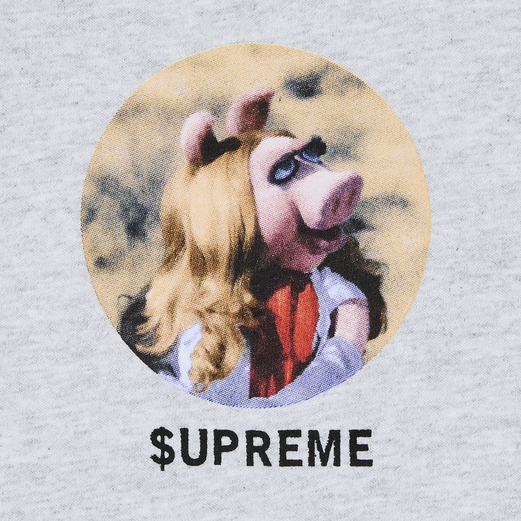 Supreme Miss Piggy Tee Ash Grey