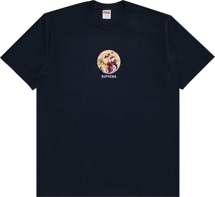 Supreme Miss Piggy Tee Navy