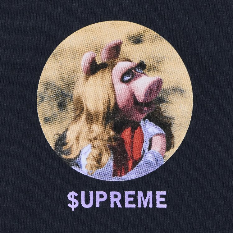 Supreme Miss Piggy Tee Navy