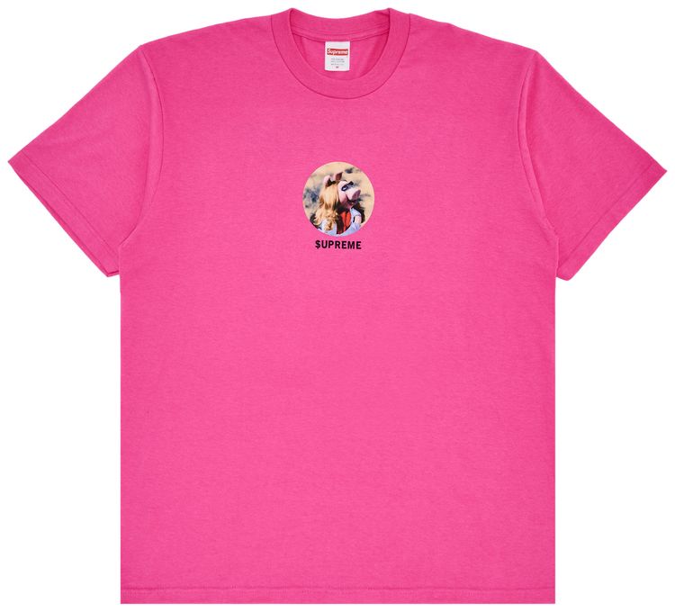 Supreme Miss Piggy Tee Fuchsia