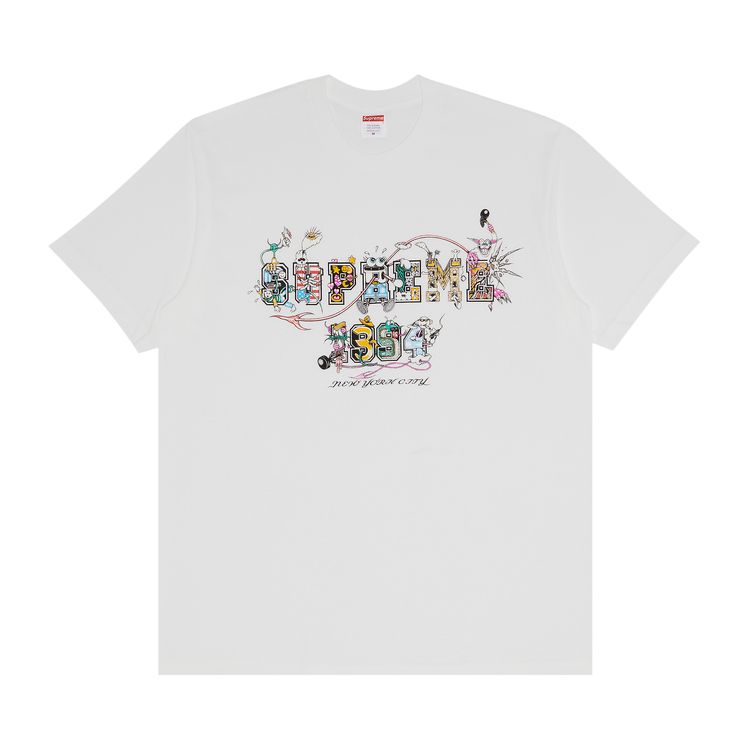 Supreme Varsity Tee White