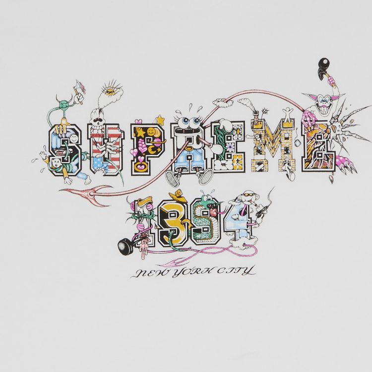 Supreme Varsity Tee White