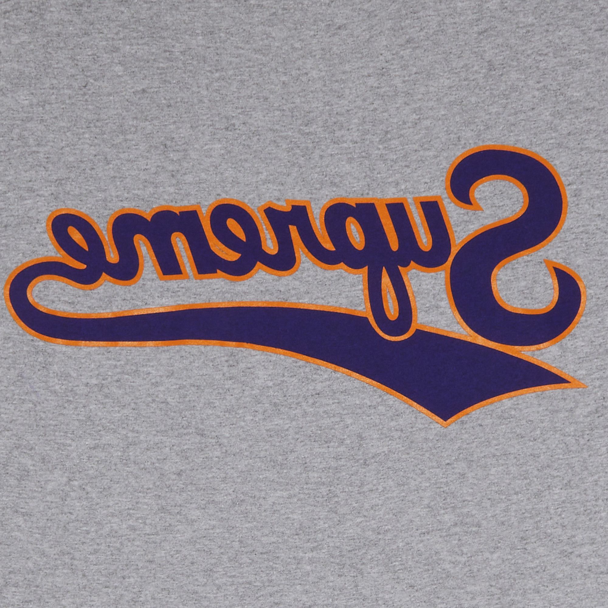 Buy Supreme Backwards Tee 'Heather Grey' - SS24T22 HEATHER