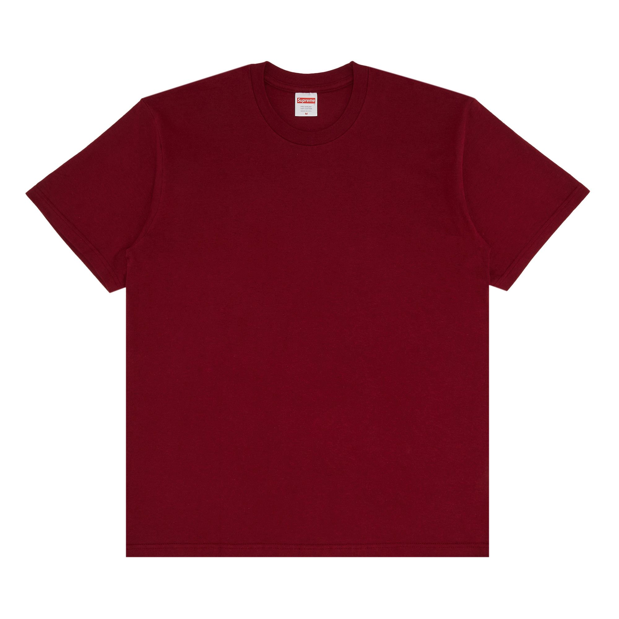 高級品市場 Buy Supreme Backwards Tee 'Cardinal' - SS24T22 CARDINAL | GOAT トップス