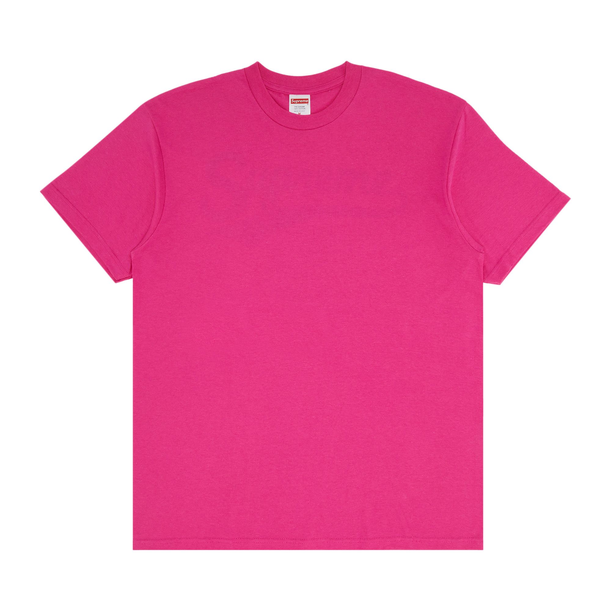 Buy Supreme Backwards Tee 'Fuchsia' - SS24T22 FUCHSIA | GOAT
