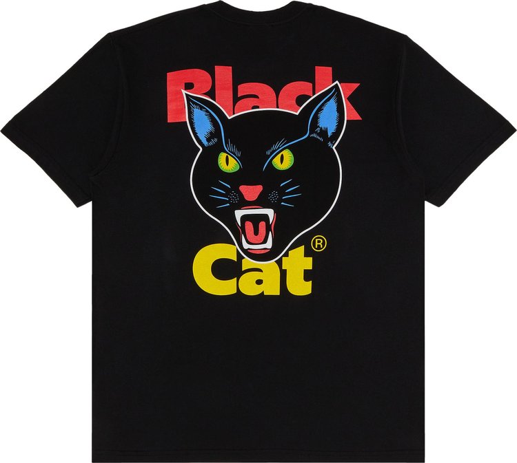 Supreme Black Cat Tee Black