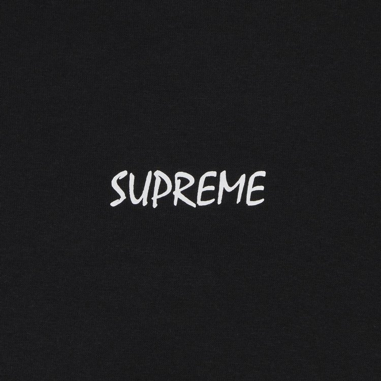 Supreme Black Cat Tee Black