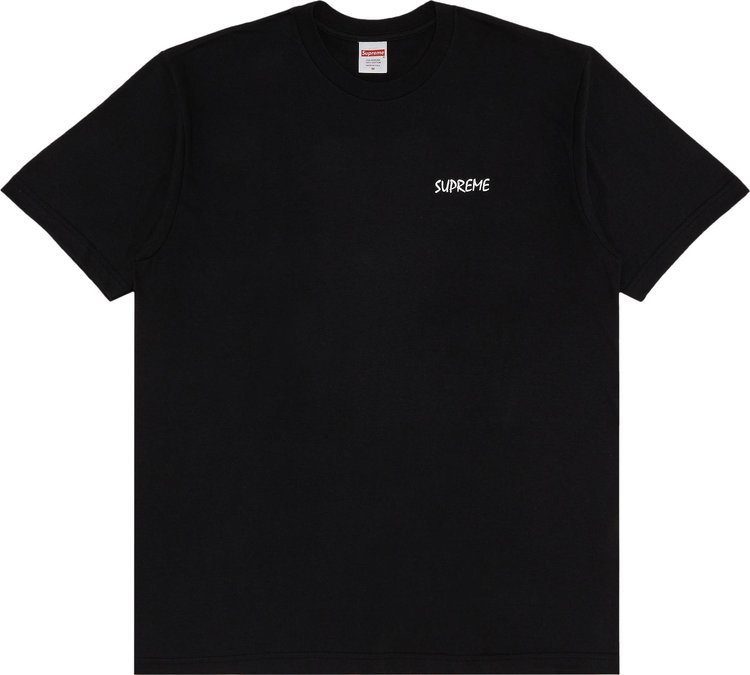 Supreme Black Cat Tee Black