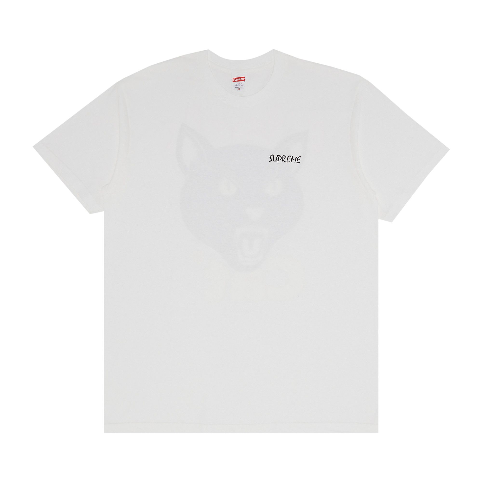 Buy Supreme Black Cat Tee 'White' - SS24T33 WHITE | GOAT