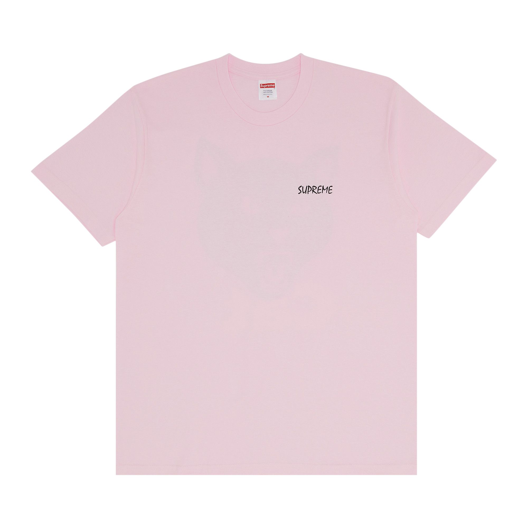 Size l Supreme Black Cat Tee 'Light Pink'
