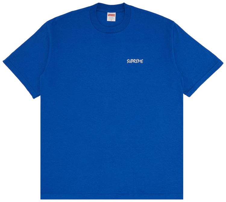Supreme Black Cat Tee Royal