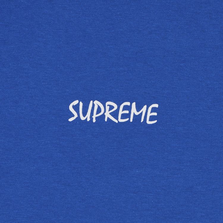 Supreme Black Cat Tee Royal