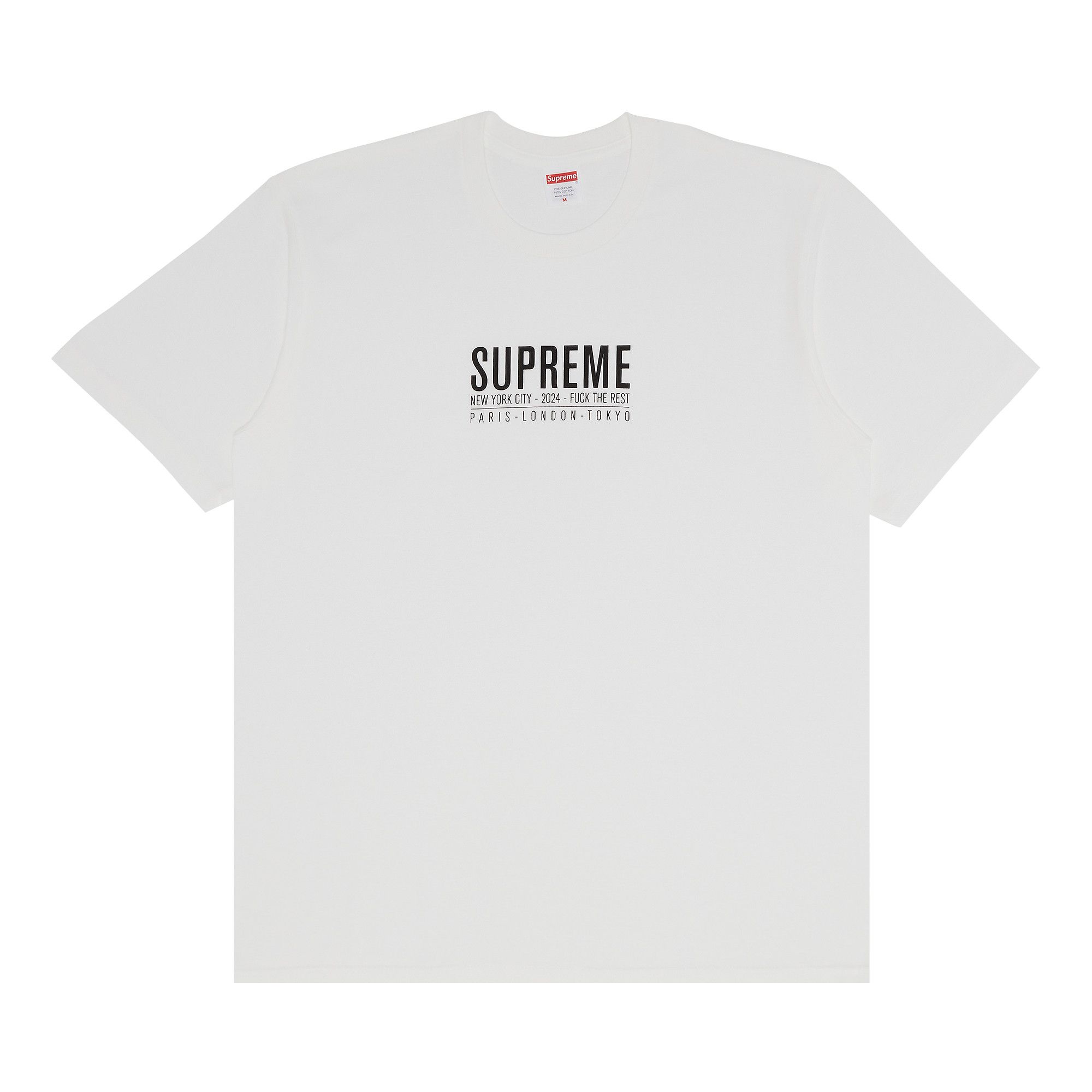 Buy Supreme Paris Tee 'White' - SS24T46 WHITE | GOAT