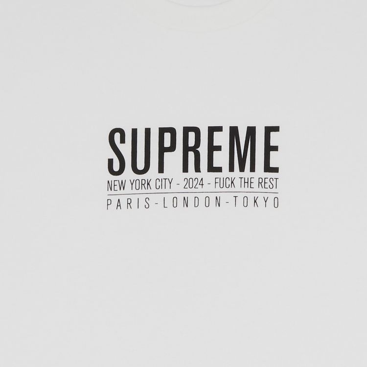 Supreme Paris Tee White