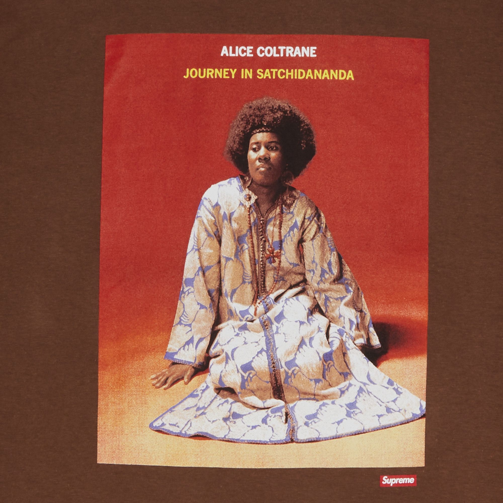 Tシャツ・カットソー Supreme Satchidananda T-Shirt Brown SUPREME Satchidananda Tee Brown | eBay