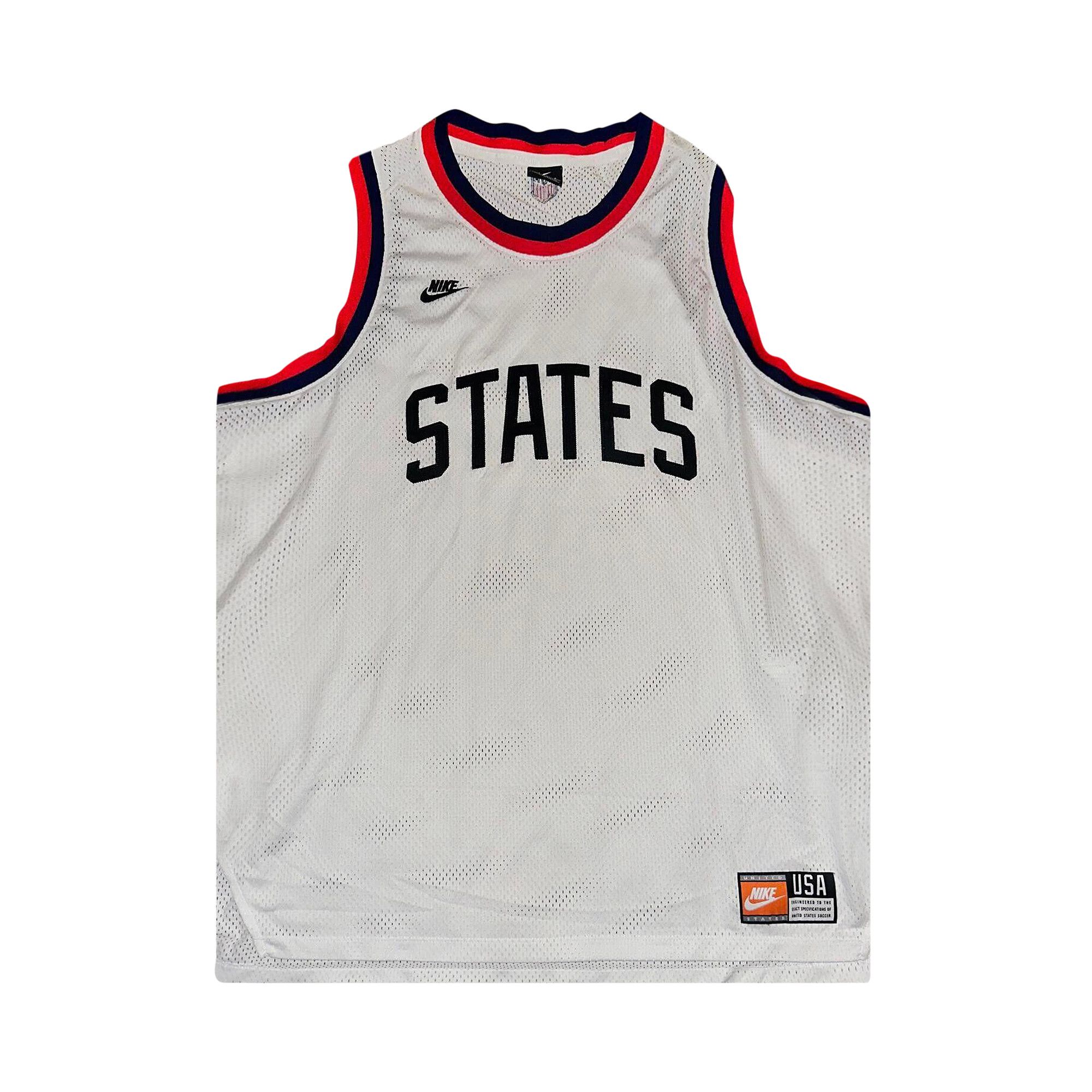 Buy Nike USA Olympic Soccer Basketball Jersey 'White
