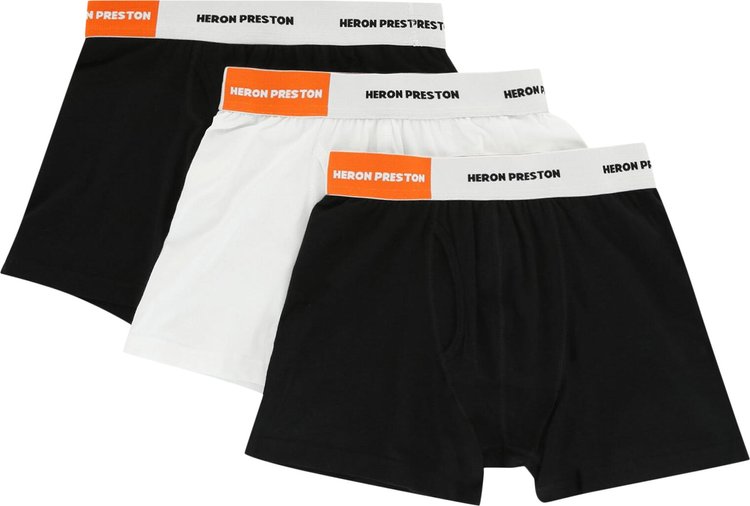 Heron Preston Trunk Logo Tripack Briefs Multicolor