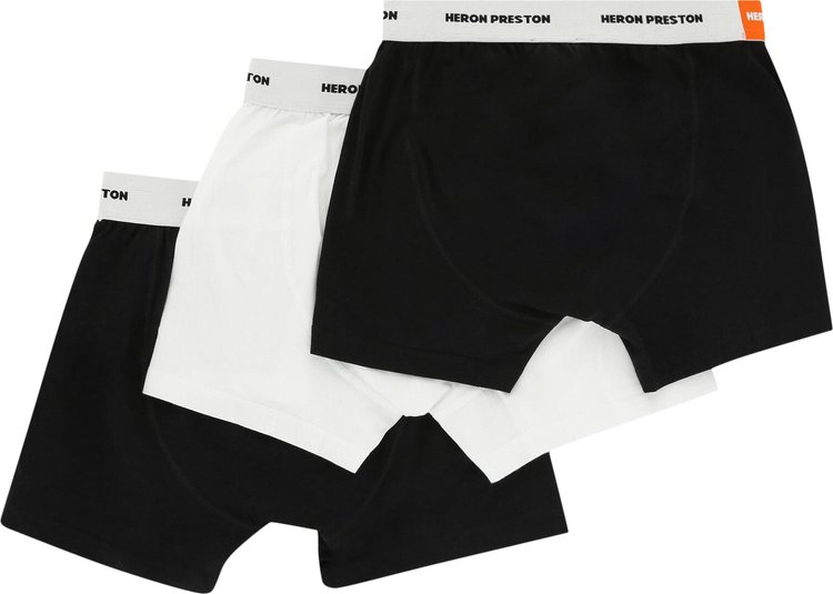 Heron Preston Trunk Logo Tripack Briefs Multicolor