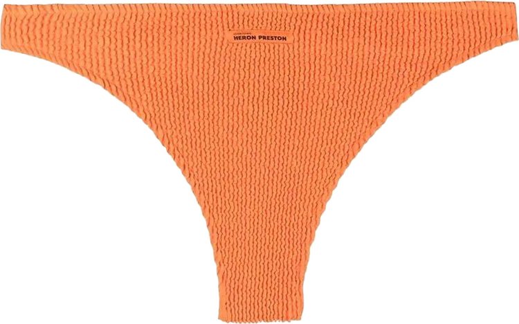 Heron Preston Bandeau Bikini Bottom Orange