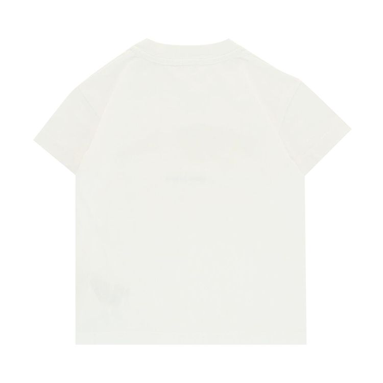 Palm Angels Kids Crocodile Graphic T Shirt WhiteGreen