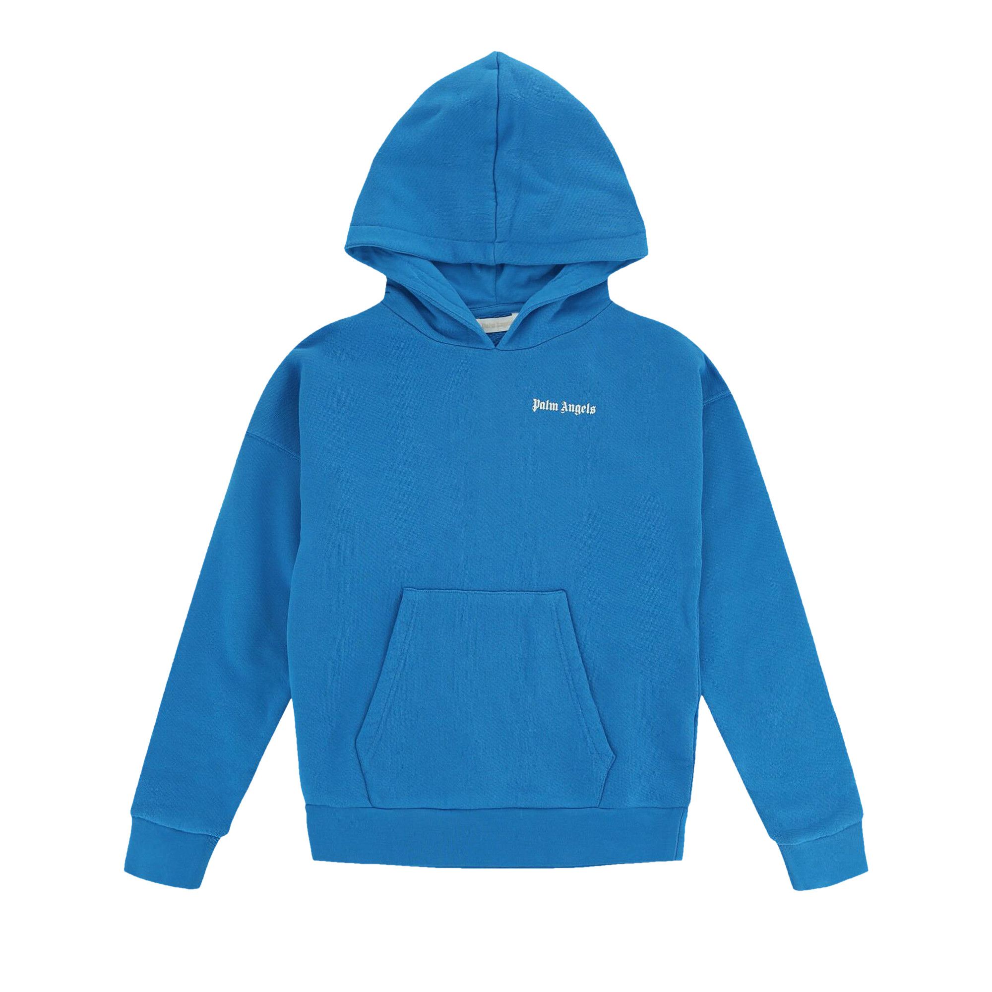 Palm angels blue hoodie store