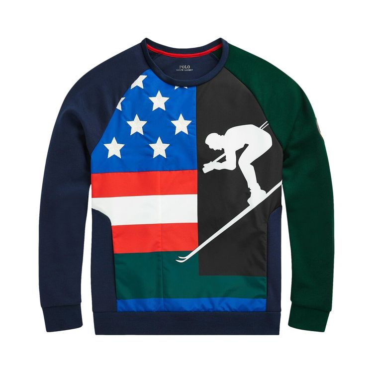 Buy Polo Ralph Lauren Olympic Downhill Skier Pullover Sweatshirt