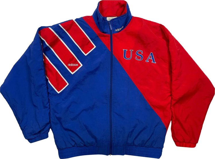 Vintage adidas USA Track Jacket BlueRed