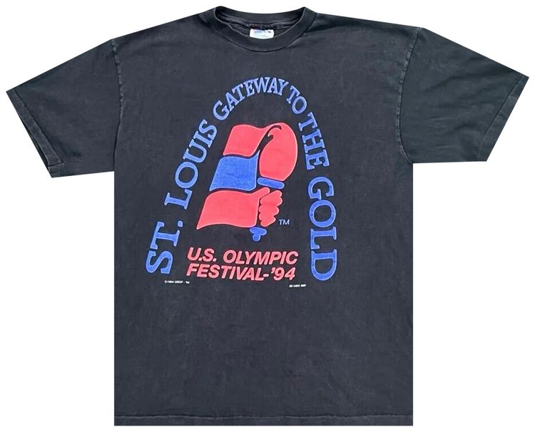 Vintage St Louis US Olympic Festival Tee Black