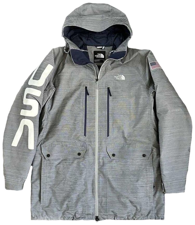 The North Face Team USA Winter Olympics Parka Jacket Grey