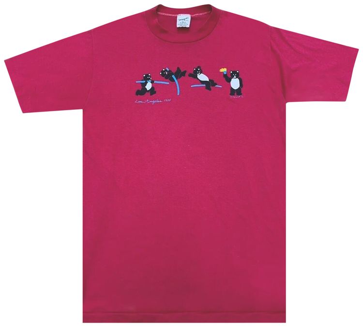 Vintage Los Angeles Summer Olympics Tee Magenta