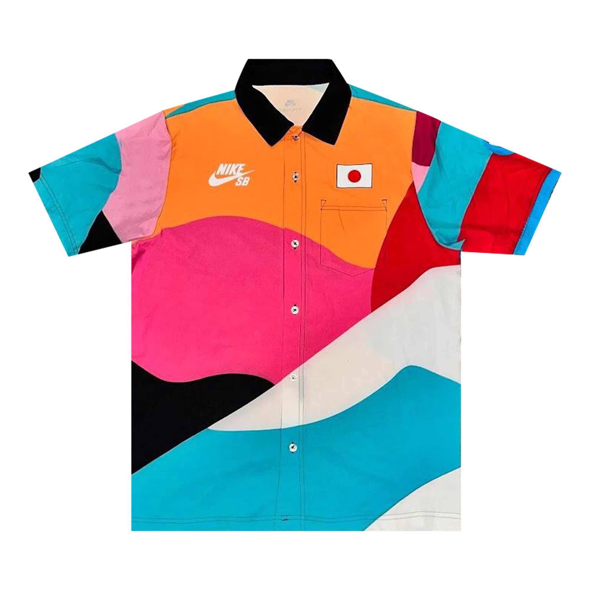 Nike sb x parra polo shirt top