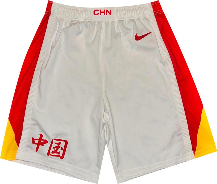 Nike Tokyo Summer Olympics Game Issued Shorts China White