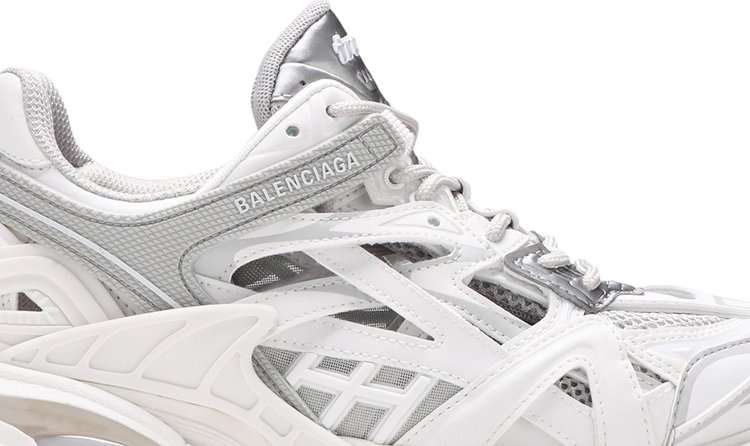 Balenciaga Wmns Track2 Open Sneaker White Grey