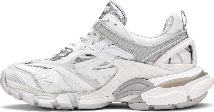 Balenciaga Wmns Track2 Open Sneaker White Grey