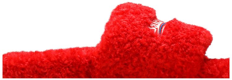 Balenciaga Wmns Furry Slides Red