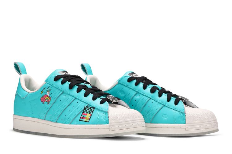 Buy Arizona x Adidas Superstar 'Have an Iced Day Teal White