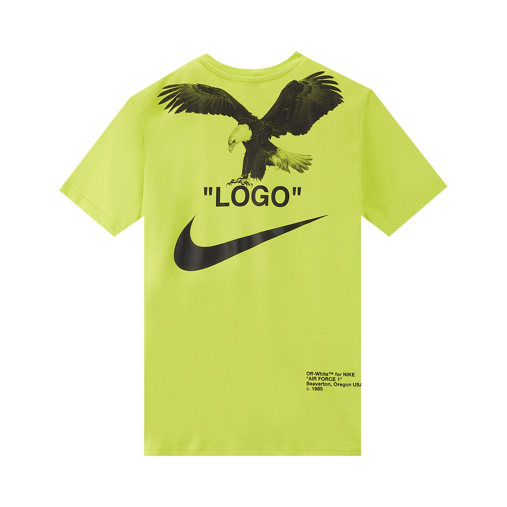 Buy Nike x Off White NRG A6 Tee Lime Green BQ0827 389 GOAT CA