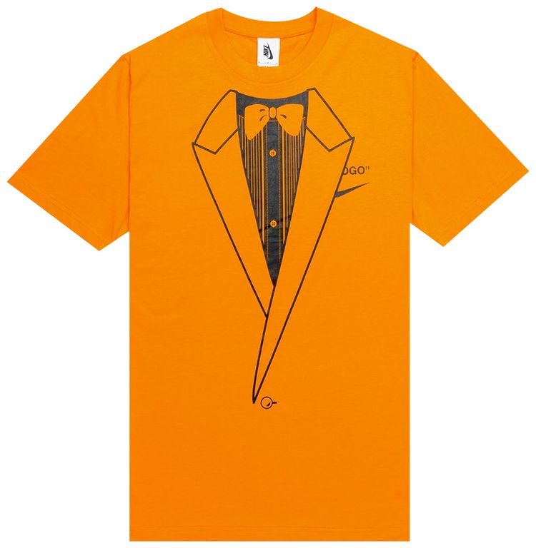 Nike x Off White NRG A6 Tee Orange Peel