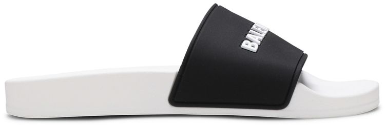 Balenciaga Wmns Pool Slides White Black