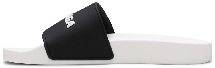 Balenciaga Wmns Pool Slides White Black