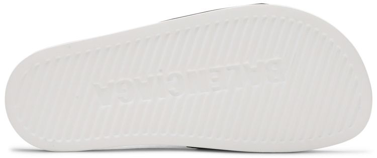 Balenciaga Wmns Pool Slides White Black