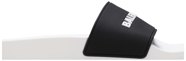 Balenciaga Wmns Pool Slides White Black