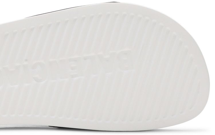 Balenciaga Wmns Pool Slides White Black