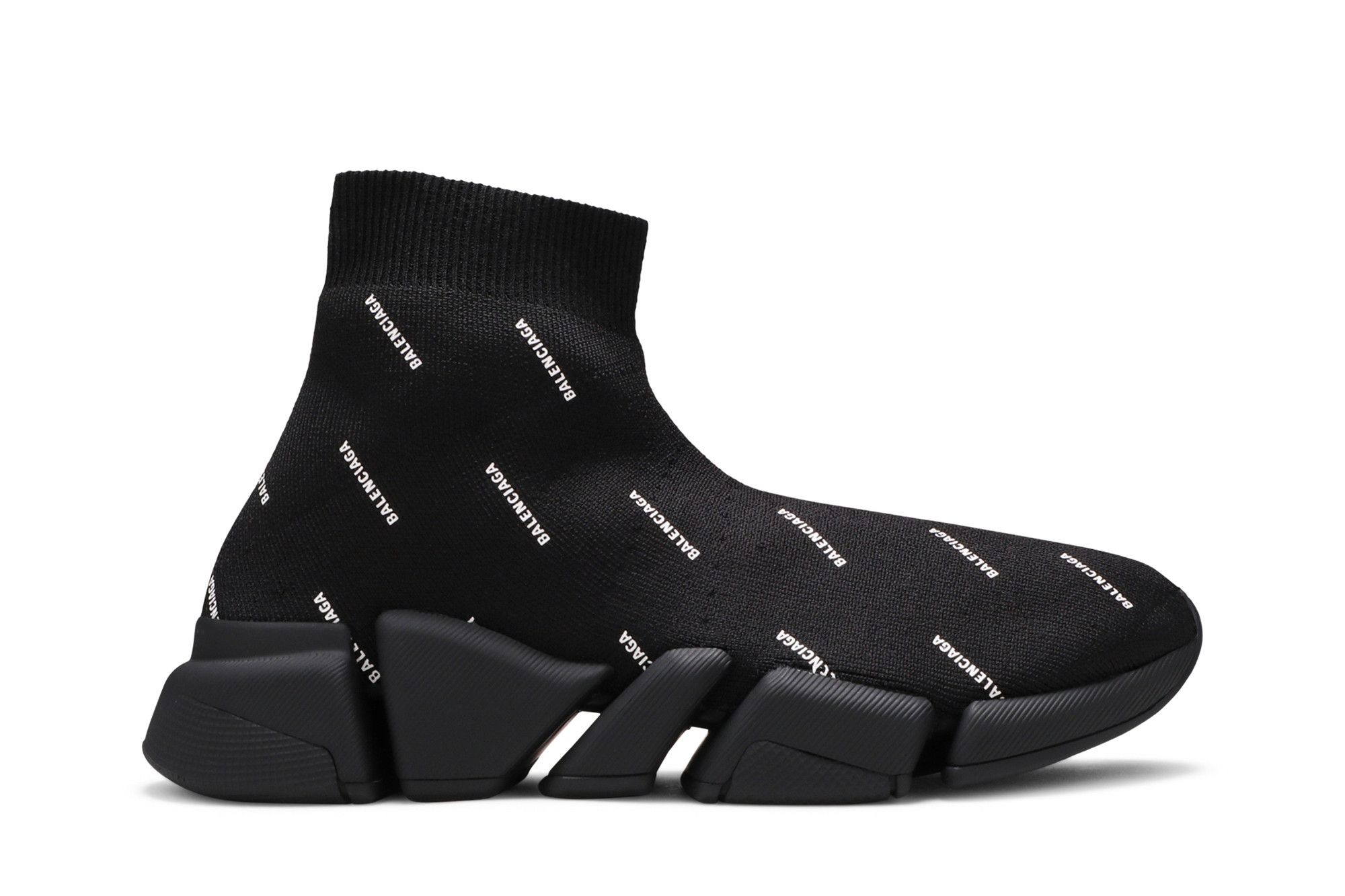 Balenciaga allover logo speed trainer cheap